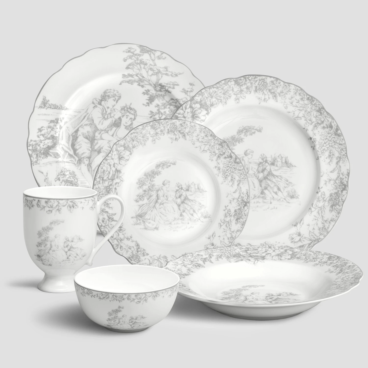 Dessert Plate MARTINELLI SENTIMENT - Image 5