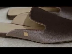 Slippers ART DECO + Brown | TOGAS