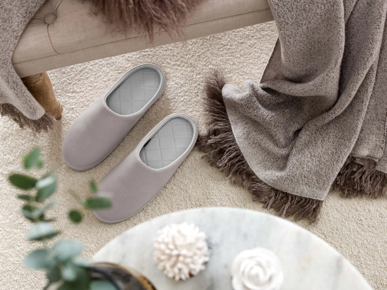 Slippers OLIVIA + Grey | TOGAS - Image 6